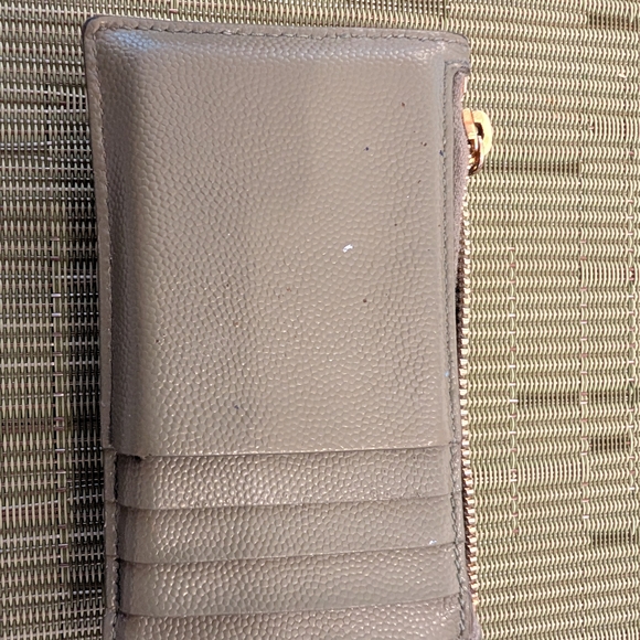 Yves Saint Laurent Gray Wallet - Picture 2 of 5